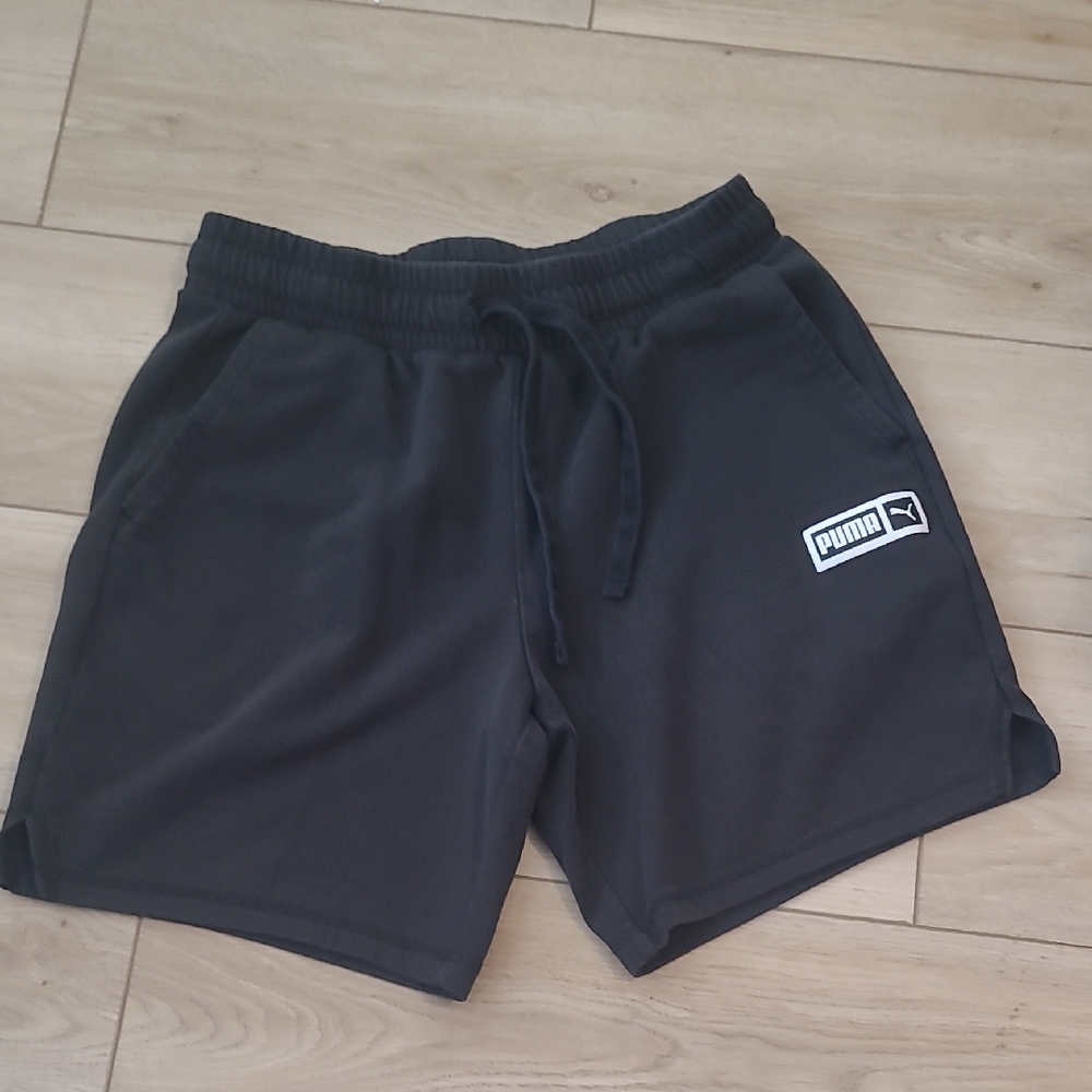 Puma Men's Athletic Shorts in Black Size M